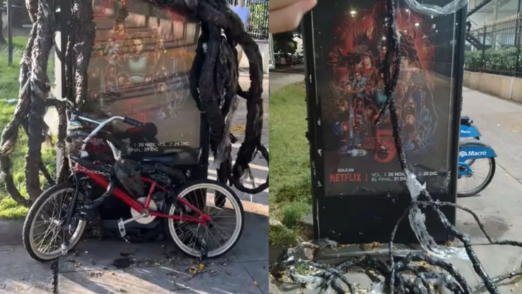 Las imágenes del robo de la bici de Will se viralizó en las redes sociales.&nbsp;