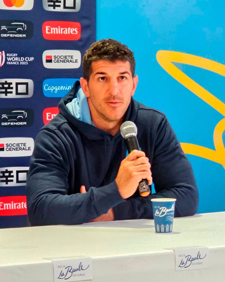 El experimentado Cubelli no quiso saber nada con las comparaciones entre este plantel de Los Pumas y el de 2019 Foto: ESPN Scrum