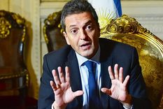 la buena noticia que recibio sergio massa en medio de la tension