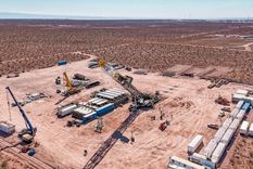 Área de producción de YPF en Vaca Muerta. Foto: YPF