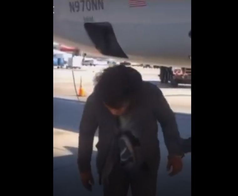 El joven fue hospitalizado