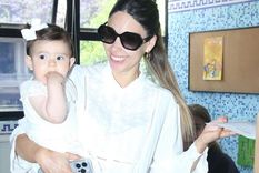 Barby Franco estalló ante las críticas por no darle de comer a su hija Sarah La modelo se enojó con algunas usuarias de Instagram Foto: @barbaritafranco21