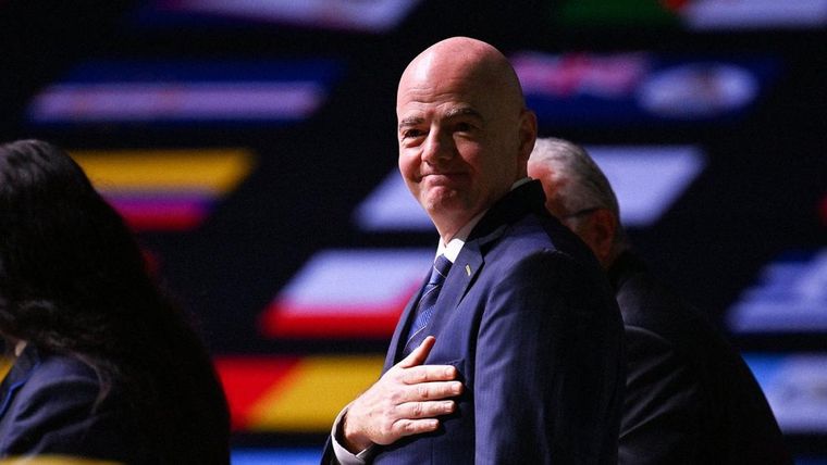 Infantino fue reelecto como presidente de la FIFA.
