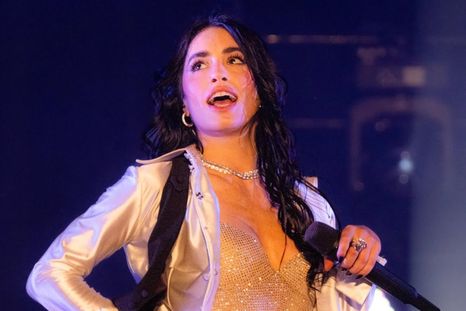 Virginia Gallardo compartió en Mujeres Argentinas una fake news sobre Lali Espósito.