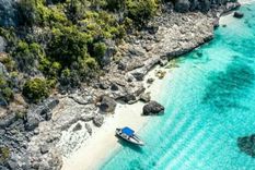 Las playas del Caribe que casi no tiene sargazo.
