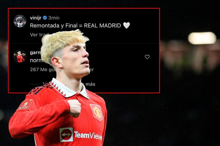 Garnacho y otra chicana al Barcelona