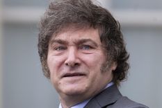 Javier Milei fue cuestionado por una figura de Telefe Foto: EFE