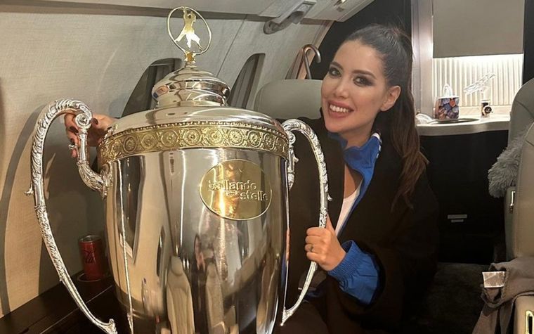 Wanda se volvió a su casa con un súper premio. Foto: Instagram Wanda Nara