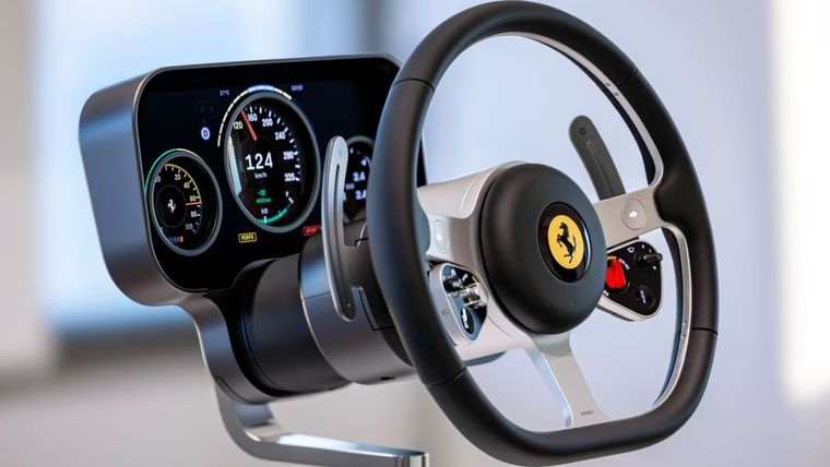 Ferrari y Samsung crean una pantalla 3D revolucionaria para el Luce