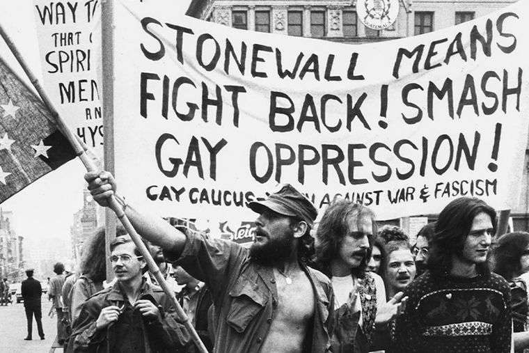 Las marchas que originó el conflicto de Stonewall.