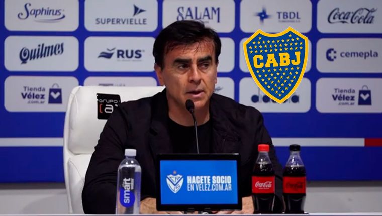 Quinteros valoró el esfuerzo xeneize y dejó una frase inusual. Foto: Captura Vélez TV y Paladar Negro