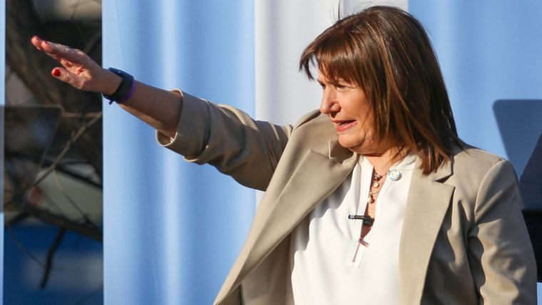 Bullrich dijo que si entra al balotaje la economía se tranquiliza Foto: NA