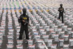 Mercado de drogas: una incautación de cocaína en República Dominicana. Foto Efe Mercado de drogas: una incautación de cocaína en República Dominicana. Foto Efe