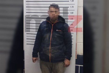 El joven detenido tras la persecución en Las Heras. El joven detenido tras la persecución en Las Heras.