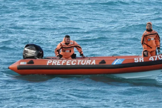 Prefectura busca a los desaparecidos Foto: Ministerio de Seguridad de la Nación