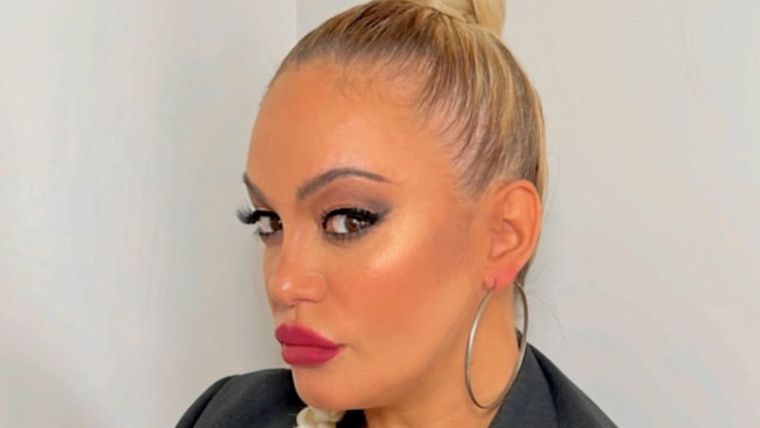 La vedette no tuvo filtros.&nbsp;