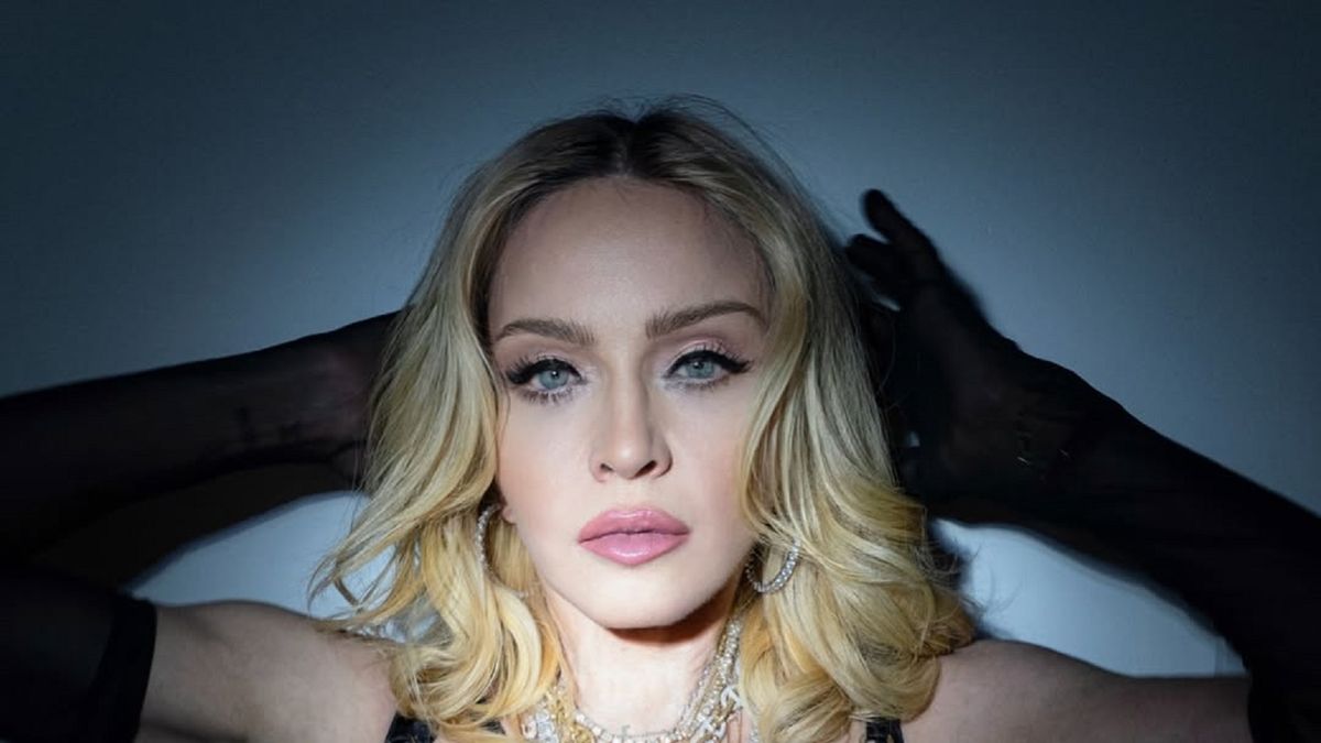 Madonna a los 67 y la lencería: la reina del pop apareció con un impresionante look en Times Square