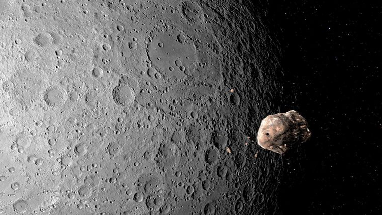Se cree que la mini luna 2024 PT5 se formó tras la colisión de un asteroide con la Luna.
