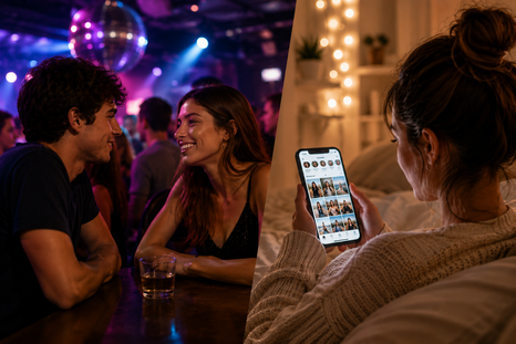 En la actualidad, una historia de amor puede comenzar con un like a una historia de Instagram. (Imagen generada con IA). En la actualidad, una historia de amor puede comenzar con un like a una historia de Instagram. (Imagen generada con IA).