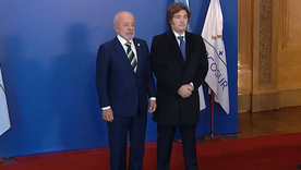 Javier Milei y Lula da Silva en una cumbre de presidentes del Mercosur. Javier Milei y Lula da Silva en una cumbre de presidentes del Mercosur.