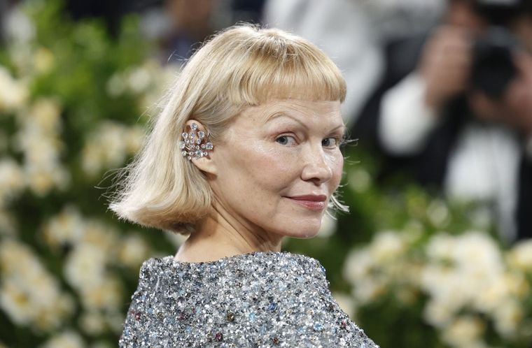 El cambio de look de Pamela Anderson.