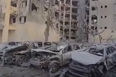 Ataque con misiles balísticos iraníes a la ciudad de Beersheba en Israel Ataque con misiles balísticos iraníes a la ciudad de Beersheba en Israel