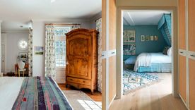 El regreso del amario (izq) y camas con dosel (der) Foto: he Misfit House y Future