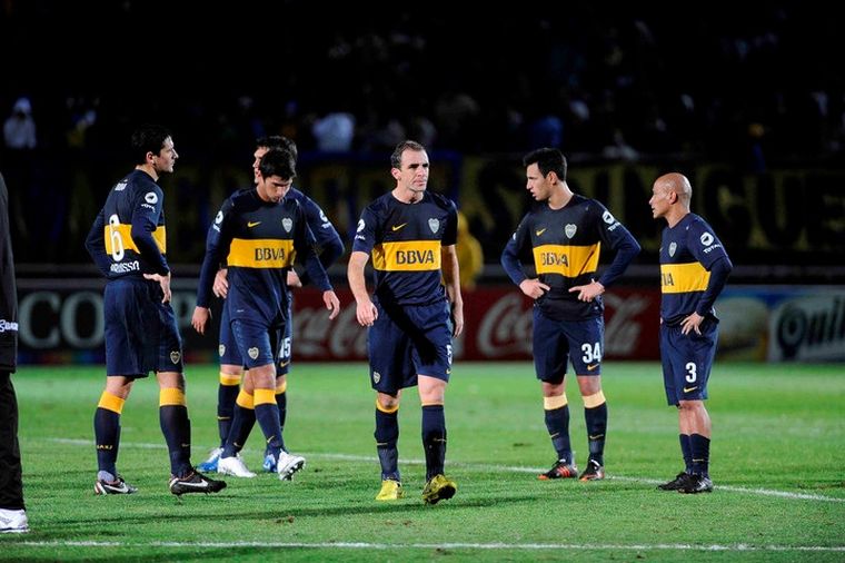 Ese 2013 para Boca, que jugó la Libertadores (y River no) fue bastante irregular y no festejó títulos. Ese 2013 para Boca, que jugó la Libertadores (y River no) fue bastante irregular y no festejó títulos.