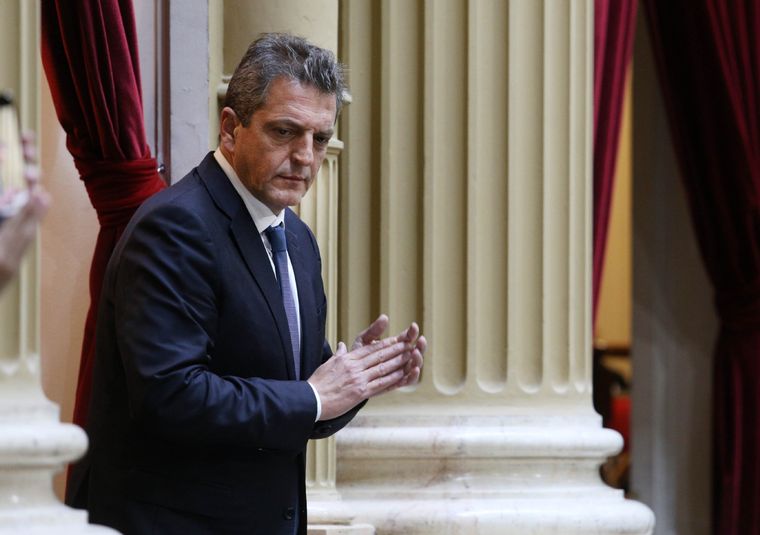 Massa irá por la Presidencia el próximo 19 de noviembre Foto: Noticias Argentinas