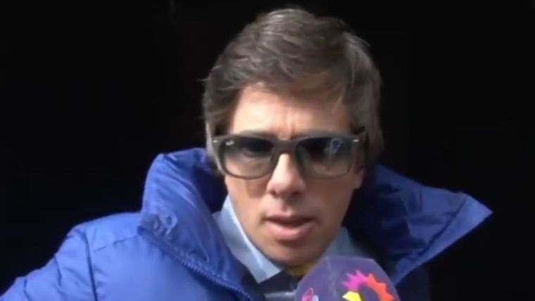 El comunicador no dudó en defenderse del ataque de su colega. Foto: captura pantalla El Trece.