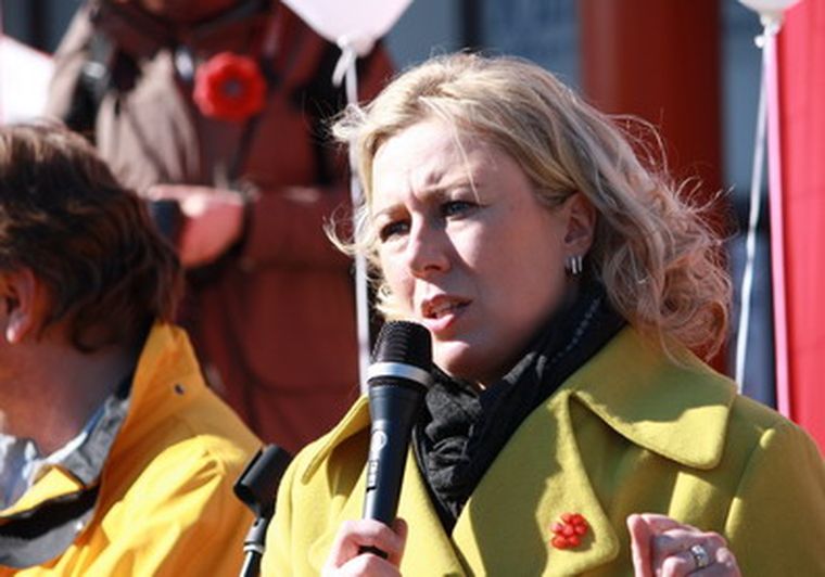Ministra de Finanzas finlandesa, Jutta Urpilainen.