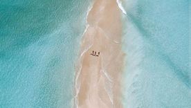 Praia do Morros es la playa más desierta de la costa norte de Alagoas Foto: IG @tinoco