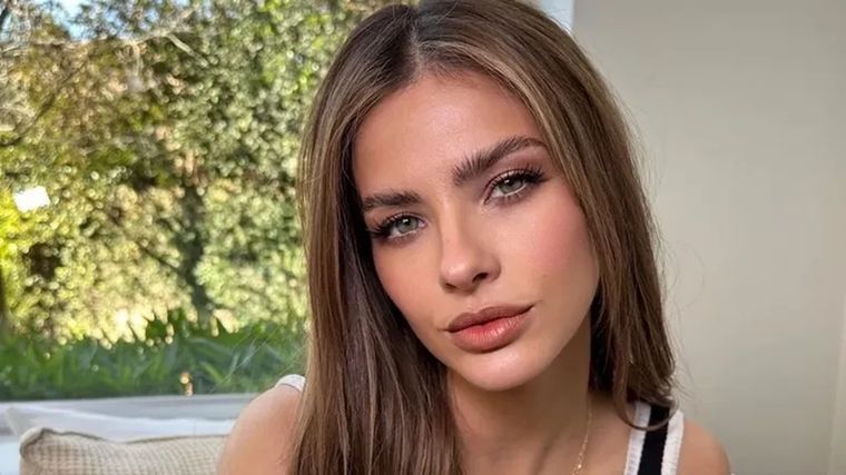 La China Suárez, en medio de la atención mediática con Mauro Icardi Foto: Instagram @sangrejaponesa