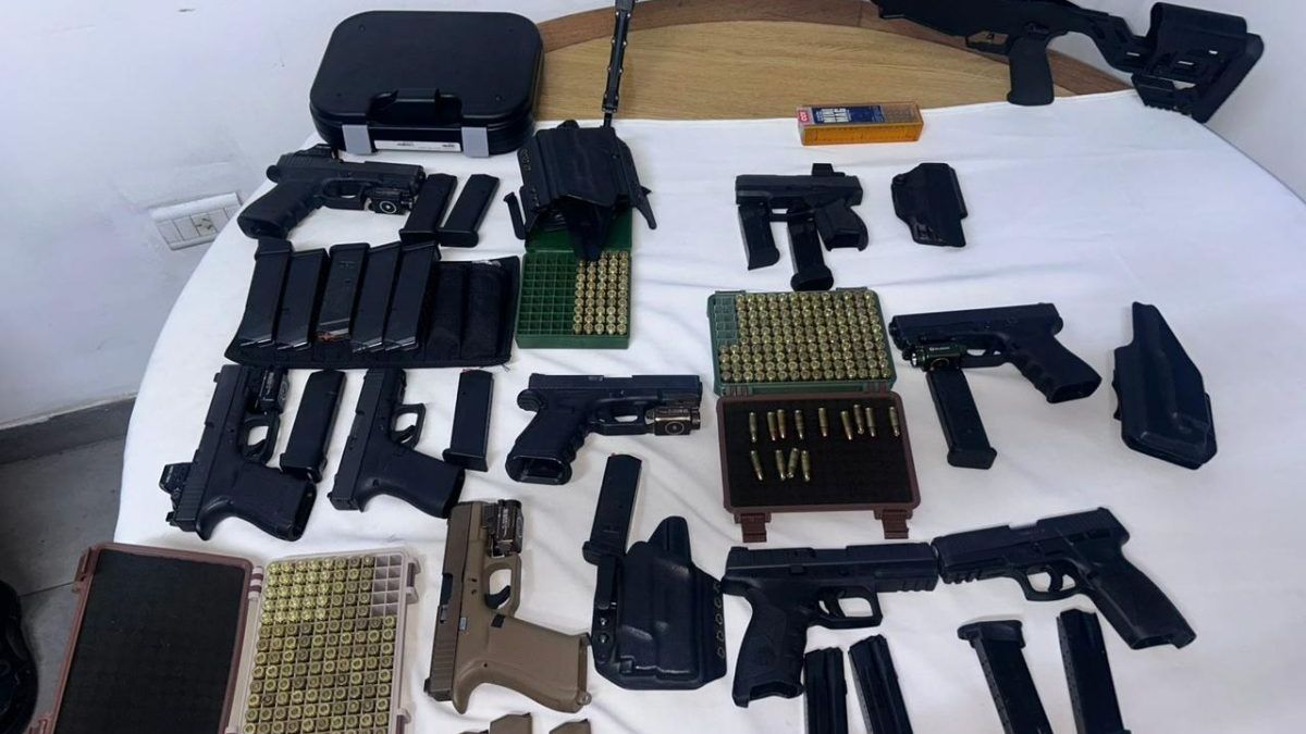 Godoy Cruz: secuestraron armas, municiones y aprehendieron a siete personas tras una práctica de tiro ilegal