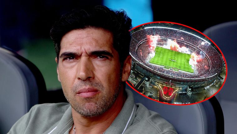 Abel Ferreria elogió el Monumental.