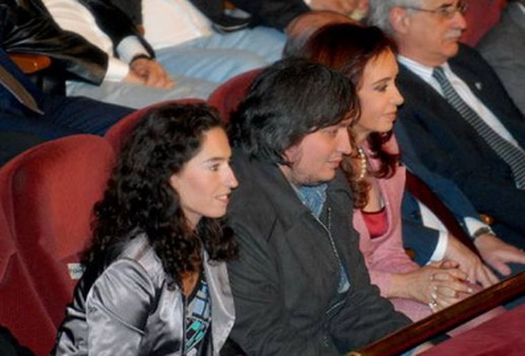 María Rocío, Máximo y Cristina.