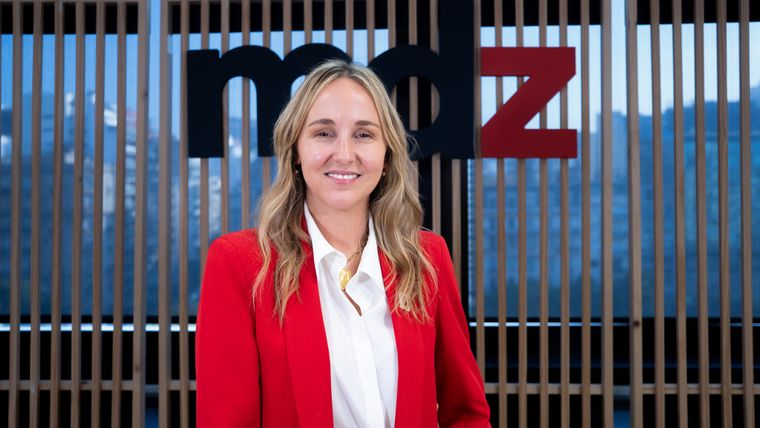 Clara Muzzio, vicejefa de Gobierno de la Ciudad de Buenos Aires, en el estudio de MDZ.