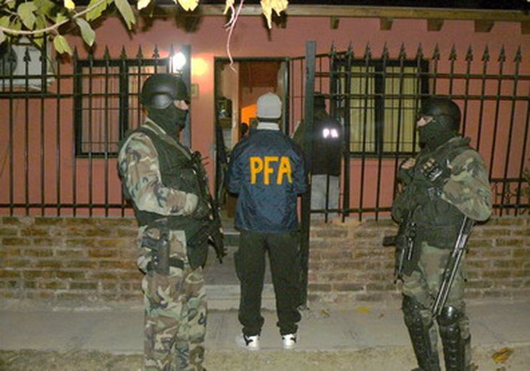 En esta casa encontraron drogas. Foto: gentileza