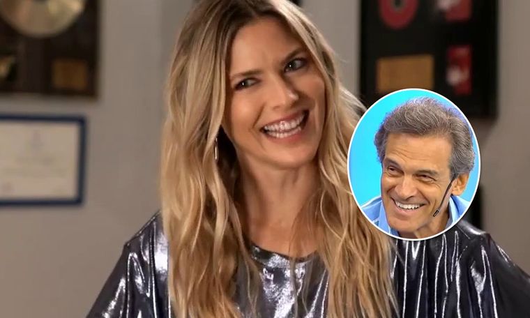 Pía habló de los rumores de romance con Rígoli Foto: Captura TV