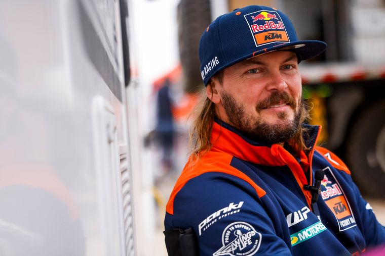 Toby Price, el líder de la general. Foto: @tobyprice87