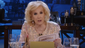 Mirtha Legrand y una dura derrota en el rating frente a Telefe. Foto: captura de video eltrece. Mirtha Legrand y una dura derrota en el rating frente a Telefe. Foto: captura de video eltrece.