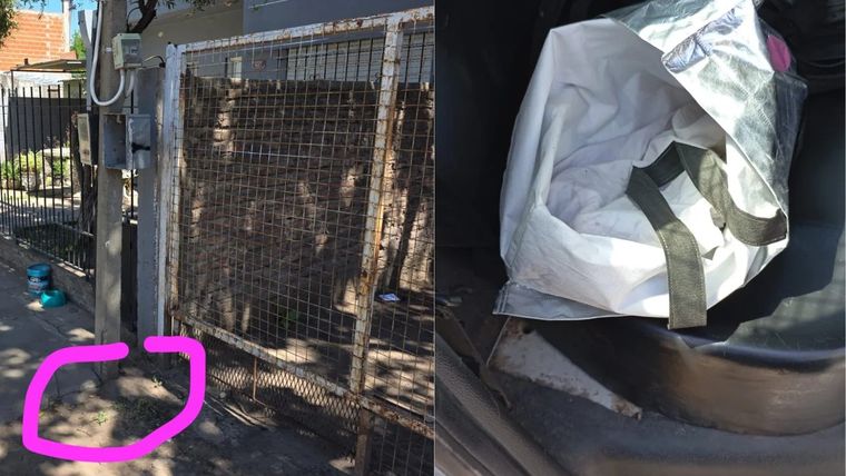 Hallan a un bebé recién nacido en una bolsa en Merlo y detienen a su madre. Foto: NA