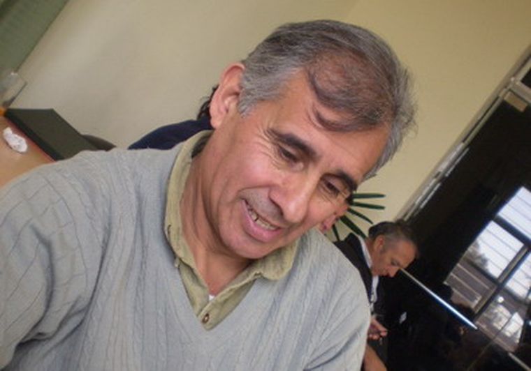 Hugo Omar Torres, el ganador del primer premio en poesía. Foto: Gentileza