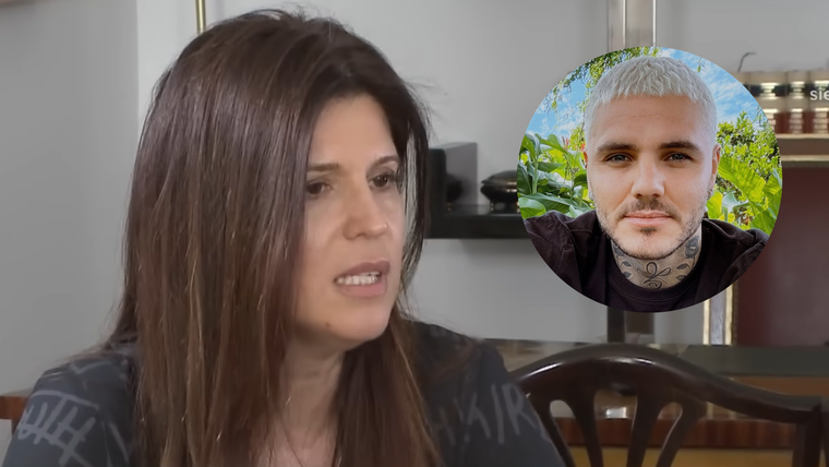 Elba Marcovecchio volvió a defender a Mauro Icardi por un sorprendente motivo. Foto: Captura América TV