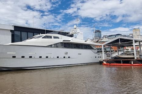 El lujoso yate que subasta ARCA.