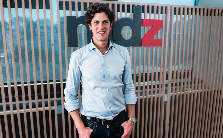Martín Lousteau en la redacción de MDZ en Buenos Aires. Fotografía: Analía Melnik
