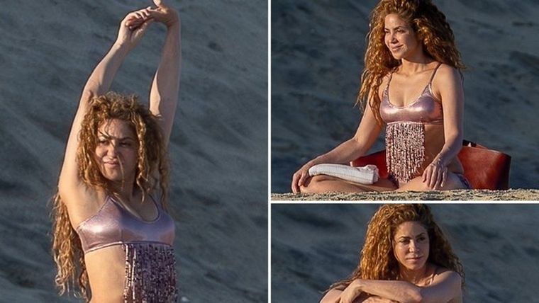 El look playero de Shakira en Los Cabos. El look playero de Shakira en Los Cabos.