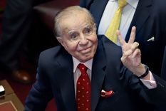 carlos menem, en delicado estado, pelea por su vida