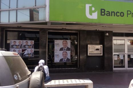 acusan a palazzo y al bapro de hacer campana en las sucursales bancarias acusan a palazzo y al bapro de hacer campana en las sucursales bancarias