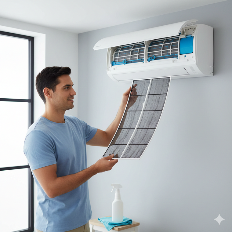 El aire acondicionado puede enfriar mejor con este truco en verano. El aire acondicionado puede enfriar mejor con este truco en verano.